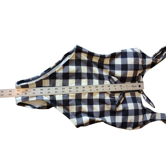 Kate Spade New York sz S?? One Piece Swimsuit Bunny Tie - Picture 6 of 10